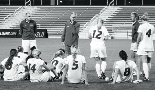 Women’s soccer nearing conference play