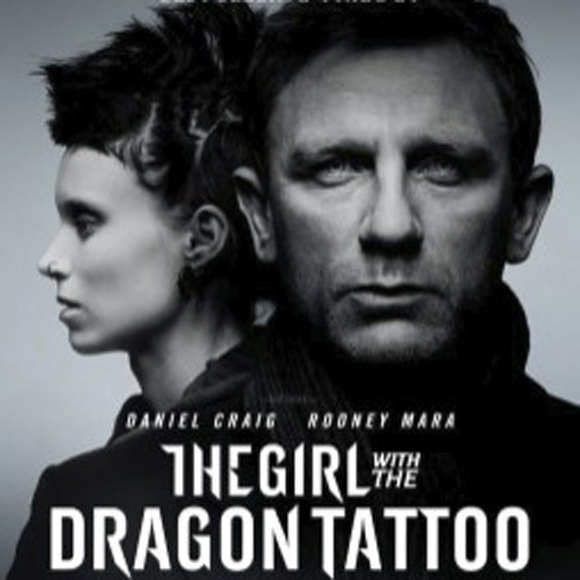 Courtesy of impawards.com. Rooney Mara (left) and Daniel Craig star in “The Girl With the Dragon Tattoo,” based on the Stieg Larsson novel.