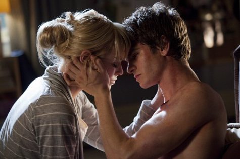 Emma Stone and Andrew Garfield star in Columbia Pictures The Amazing Spider-Man.