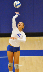 Megan Boken, SLU alumna and former volleyball player. http://www.atlantic10.com/sports/w-volley/atl10-w-volley-body.html