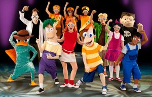 The cast of “Phineas and Ferb: Best Live Tour Ever” will be performing three shows at Chaifetz Arena this weekend. Photo courtesy of www.groupon.com