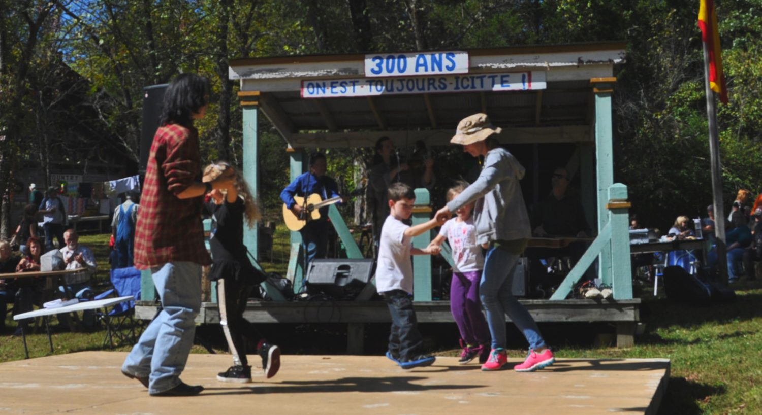 Old Mines: The Fall Festival included many celebratory activities including music and dancing and was a way for the people to embrace their French heritage.
Tim Wilhelm / News Editor