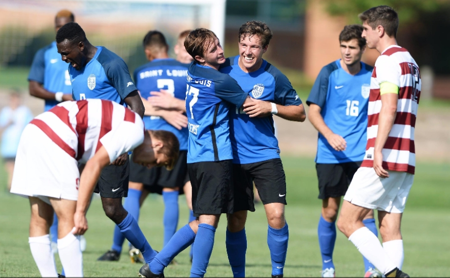 The Billikens notched a 2-0 victory over fifth-ranked Stanford on Sat., Sept. 23 at Hermann Stadium.