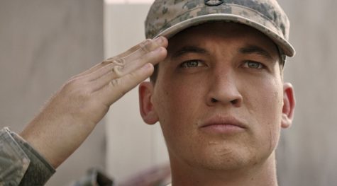 Miles Teller as Adam Schumann returns home from war in Iraq to his family in the Universal Pictures movie, Thank You for Your Service.