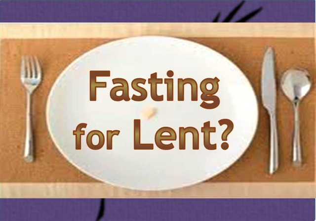 Thoughts on Lenten Dieting