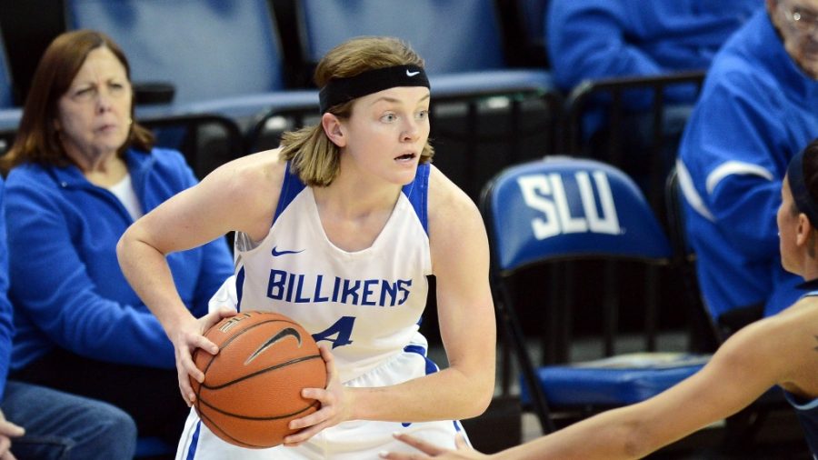 Women’s Basketball defeated Dayton in a triple overtime thriller to even their in-conference record to 3-3. Senior Kerri McMahan had four major free throws to put the game away for the Billikens.
