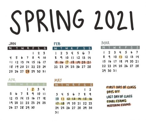 Provost Announces Spring 2021 Academic Calendar