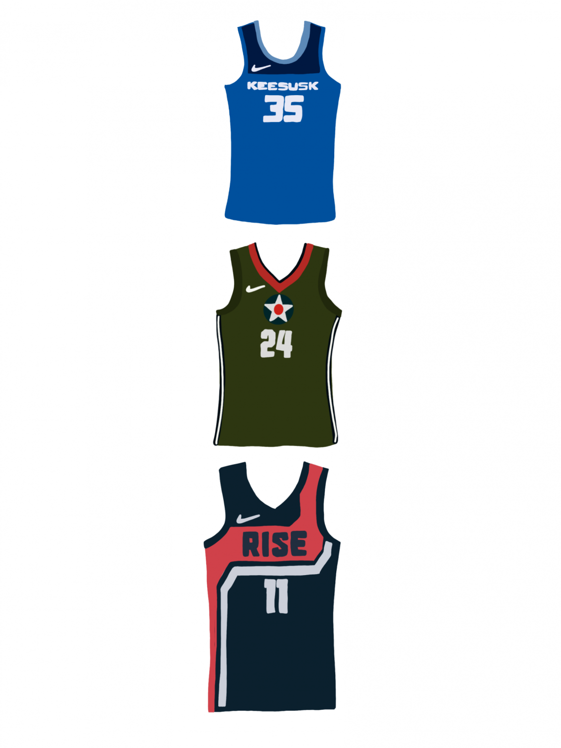 Rebel Edition jerseys released by Nike bring WNBA cities to life - The Next