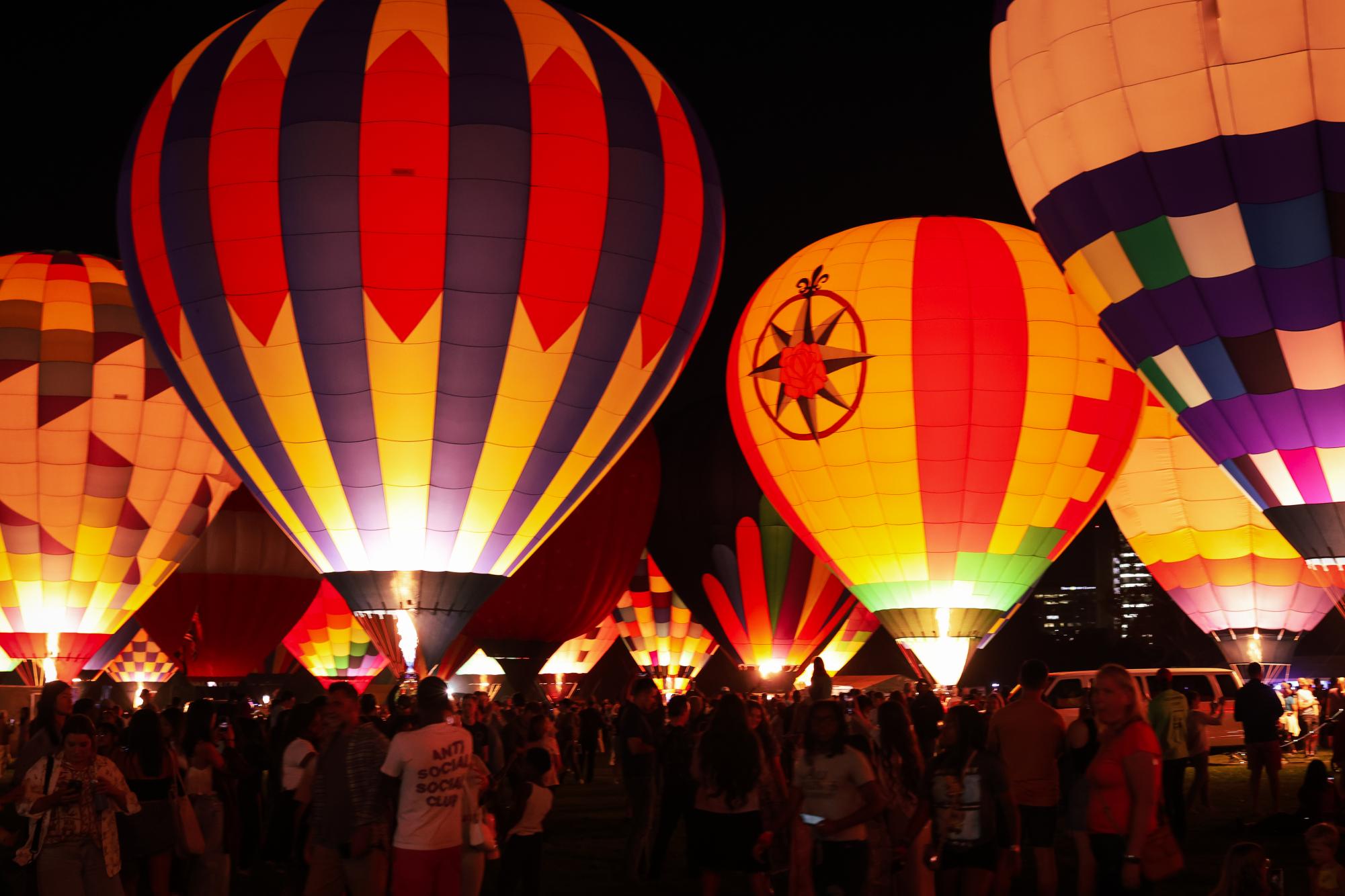 Forest Park Balloon Glow The University News