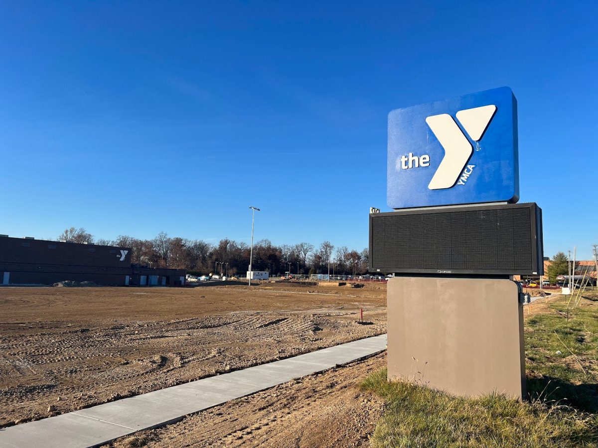 The construction site where South County YMCA’s Adaptive Sports Complex is set to open in Spring 2024