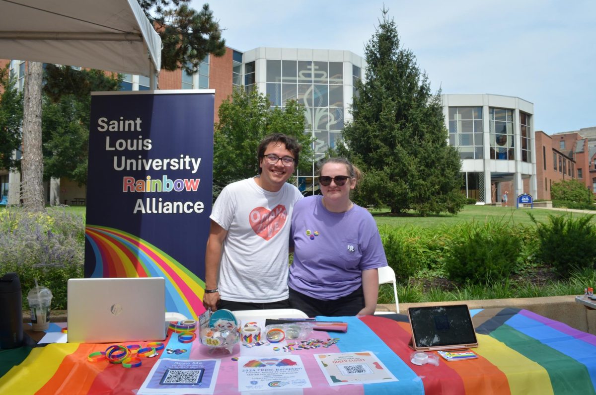 The SLU Rainbow Alliance offers a safe space for the LGBTQ+ community on Aug. 24, 2024, at Saint Louis University. 