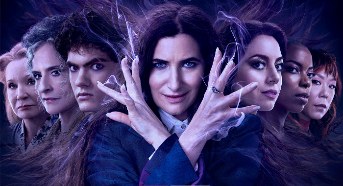 The working title for this show was “Coven of Chaos,” and here Agatha Harkness (center), played by Kathryn Hahn, is pictured with her full coven of seven witches. Since its premiere on Sept. 18, 2024, the series has released episodes weekly. As each witch brings their unique powers and quirks, audiences can expect a captivating exploration of magic, camaraderie and the complexities of being a witch in the Marvel universe.