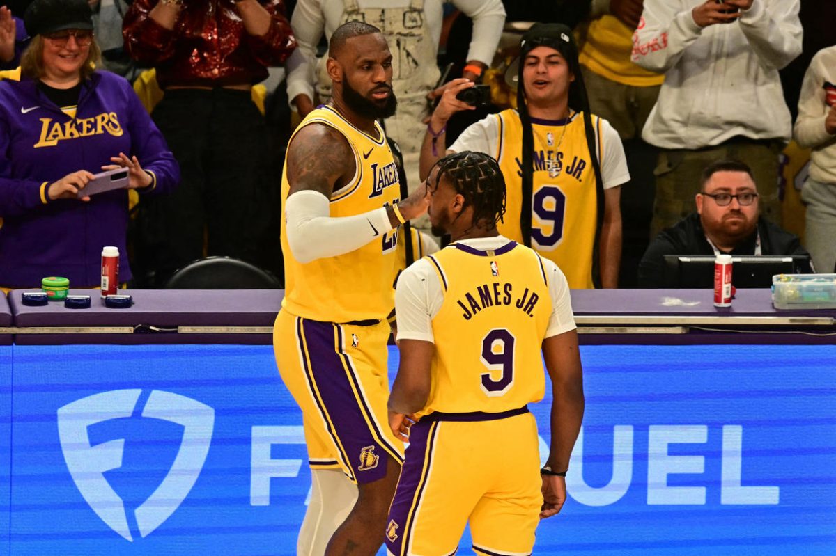 Lebron and Bronny make their father-and-son debut on Oct. 22 vs. the Minnesota Timberwolves. 