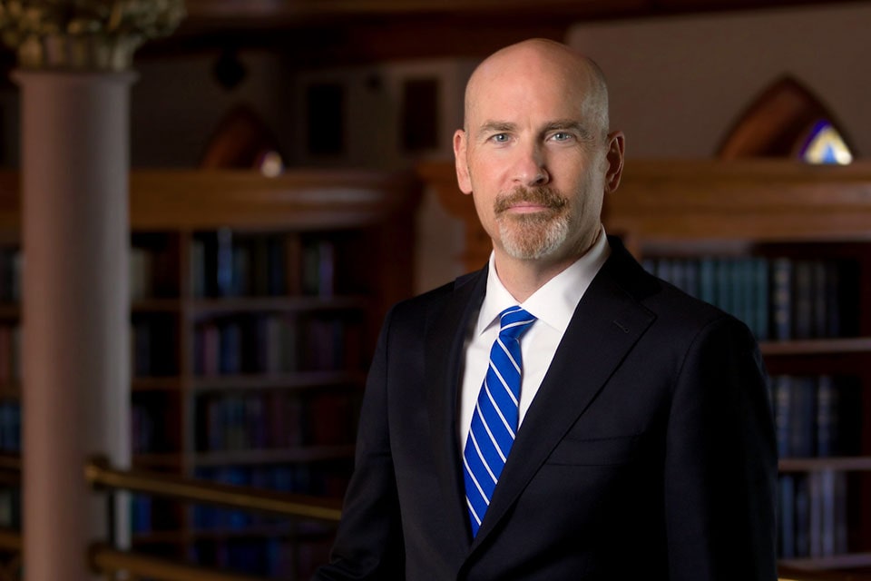 Edward J. Feser will lead Saint Louis University as its 34th president starting July 1, 2025. Feser comes to SLU from Oregon State University, where he was provost for eight years. Photo courtesy of Saint Louis University. 
