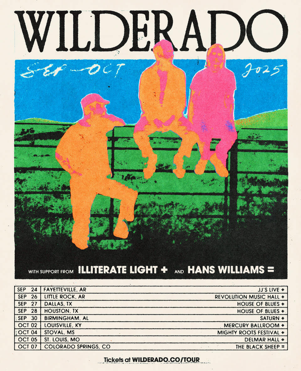 Indie-rock band Wilderado announced its fall 2025 tour with dates across the South and Midwest. (Bright Antenna)